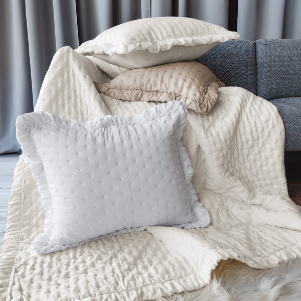 Poszewka 50 x 60 Pikowana Z Falbaną Celia 04