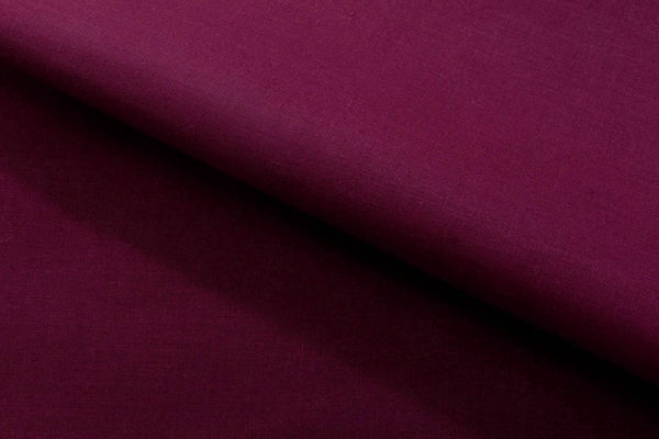 Poszewka Bawełna 70 x 80 Jednolita Ola Bordo Bordowa