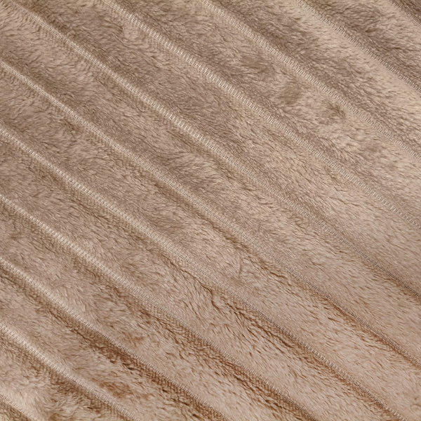 Blanket 200 x 220 Microfiber Stamped Stripes Nuvio 04