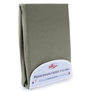 Jersey sheet with elastic 156_D Gray 90x200