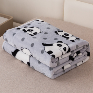 Koc 160 x 200 Mikrofibra Gładka Inger 17