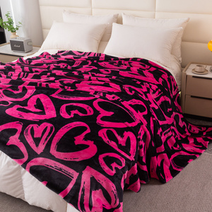 Koc 160 x 200 Mikrofibra Gładka Inger 18