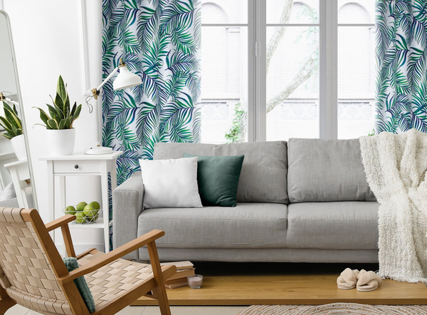 Zasłona 140 x 250 Dekoracyjna Design91 Palms 02