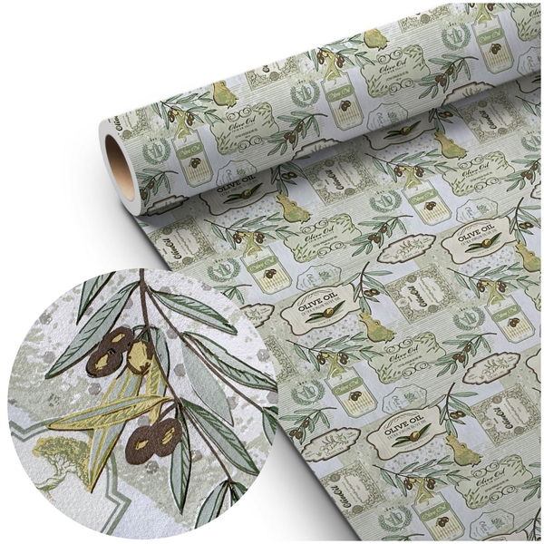 Tablecloth 140 cm Decorative by the Meter Lena 05