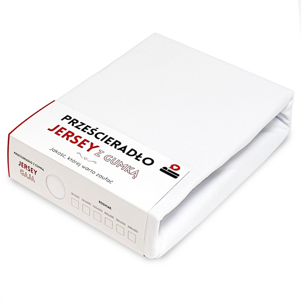 Prześcieradło 200 x 220 Jersey z Gumką Gaja 14