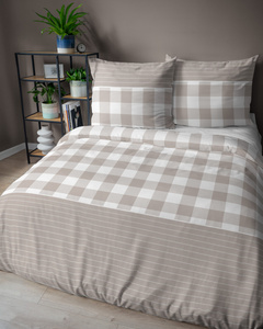 Pościel 220 x 200 3cz Asti Satynowa Bawełna 5083A