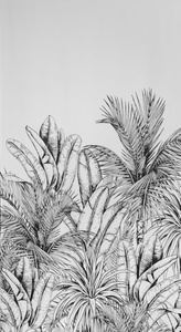 Curtain 140 x 250 Ready-made Nerina Drawstrings Bia+Black