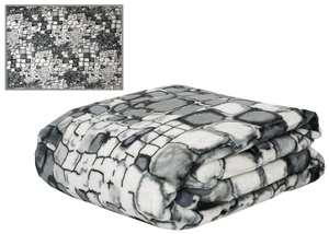 Color Acrylic Blanket A-933-5 Stones 160x210