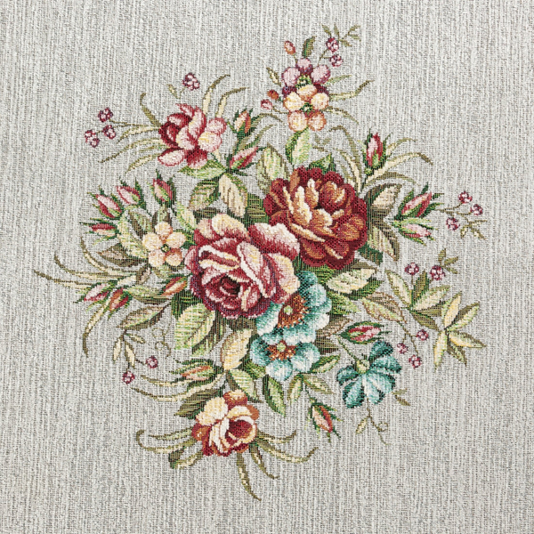 100 x 100 Decorative Tapestry Tablecloth 1233 Ash