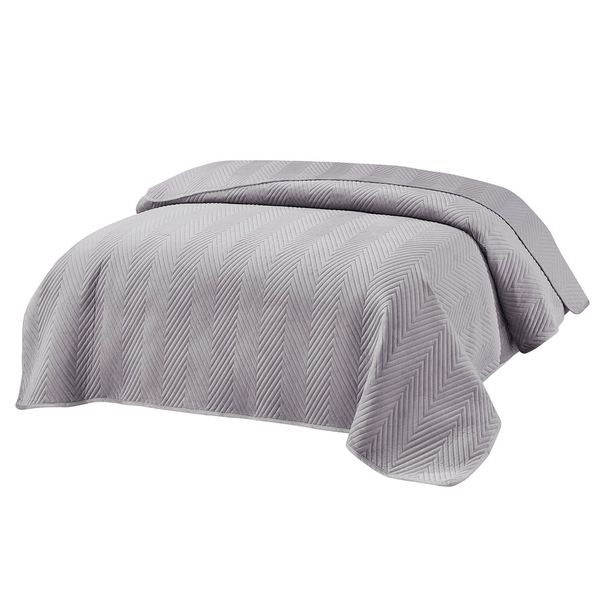 Narzuta 200 x 220 Jodełka Welurowa Caden 02