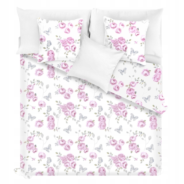 Narzuta 240 x 260 Pikowana Dwustronna Calmia Biała