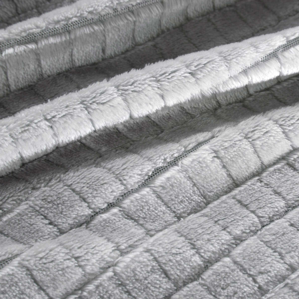 Koc 170 x 210 Mikrofibra Design Cindy2 Srebrny
