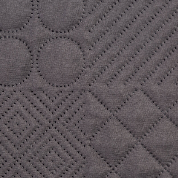 Bedspread 170 x 210 Quilted Decorative Boni5 Graphite