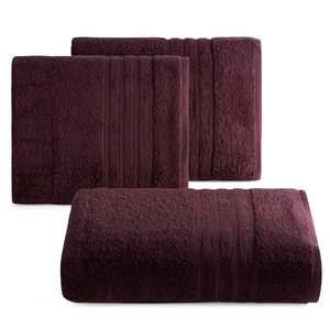 Lavin 06 Maroon 70 x 140 Terry Bath Towel
