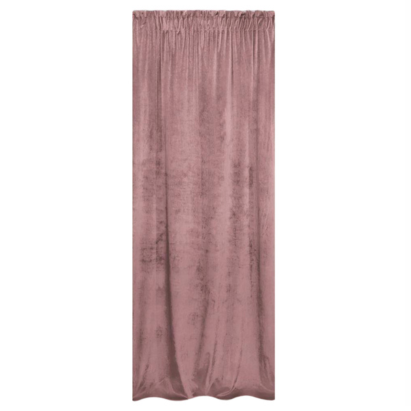 Zasłona 140 x 270 Dekoracyjna Velvet Soft Pudrowy