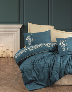 Bedding 200 x 220 6pcs Satin Zehra Brode 01