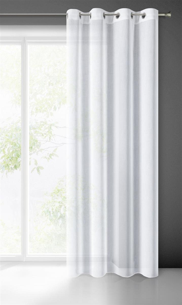 Decorative Curtain Lana 350 x 150 White Spillover