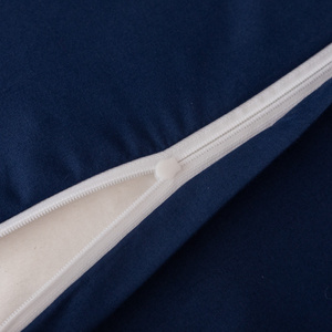 Pościel 200 x 220 3cz Gładka Z Haftem Lumera 02