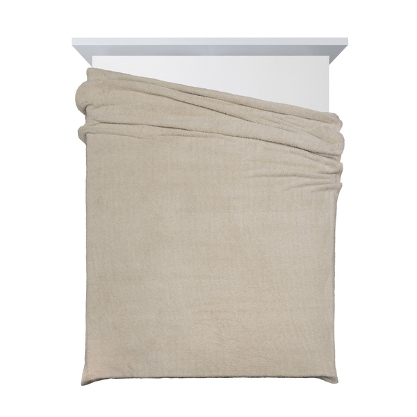 Blanket 170 x 210 Microfiber Lamb Lori Beige