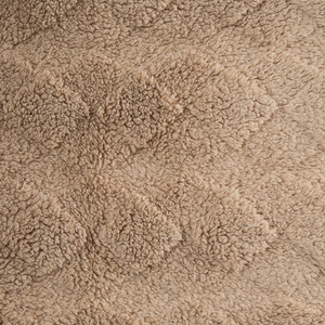 Koc 70 x 160 Tłoczony Pluszowy Nancy C.Beż