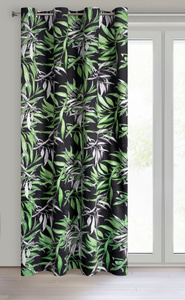 Pierre Cardin Zoja Velvet Curtain 140 x 250 Green