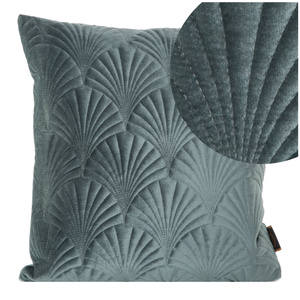 Ria2 C. Decorative 45 x 45 pillowcase. Mint