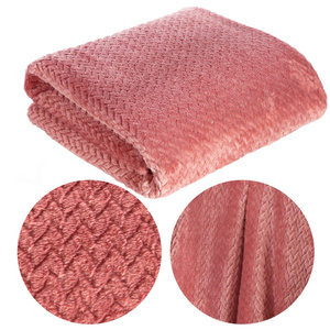 Blanket 200 x 220 Microfiber Design Cindy3 Pink