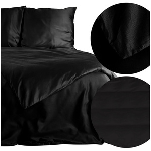 Satin bedding Nova3 Black 160x200NP 3 parts