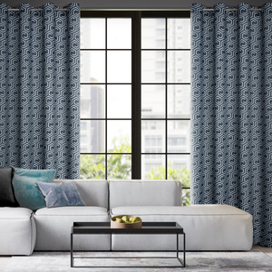 Curtain 140 x 250 Decorative Juliet Graf+Silver