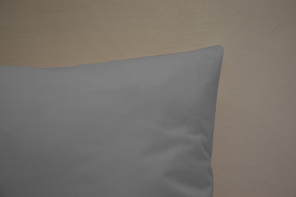 Cotton pillowcase 50 x 70 Solid Ola Graphite Graphite