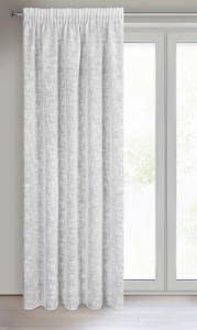 Curtain 140 x 270 Decorative Rubi Tape White