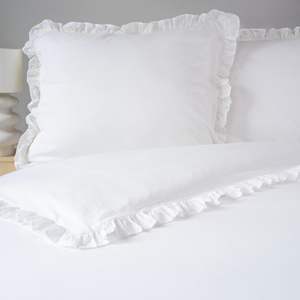 Pościel 160 x 200 3cz Bawełna Pure Z Falbaną 01