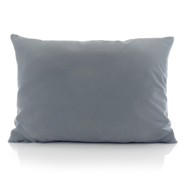 Cotton pillowcase 50 x 70 Solid Ola Graphite Graphite