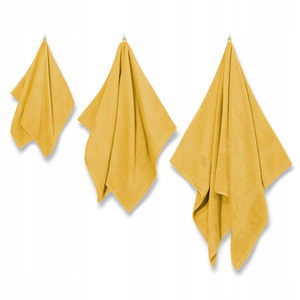 Towel 50 x 90 Cotton Amie 450g/m2 Mustard