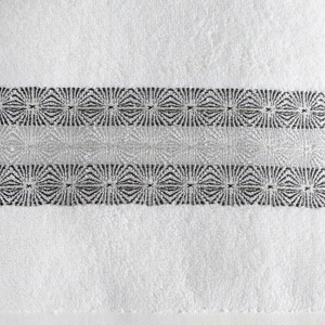 50 x 90 Bath Towel Cotton Malika 01 White