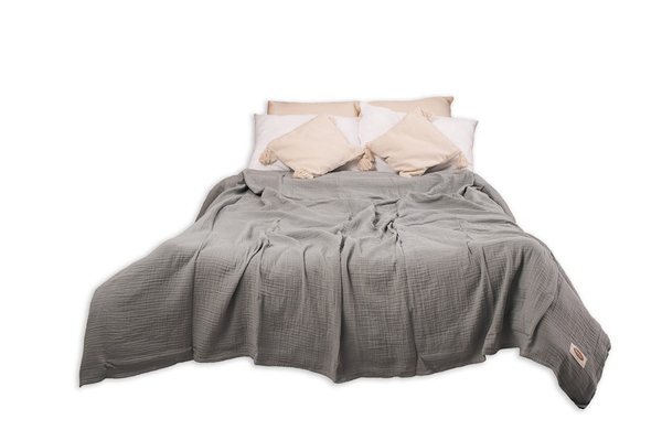 240 x 210 Decorative Muslin Bedspread 44