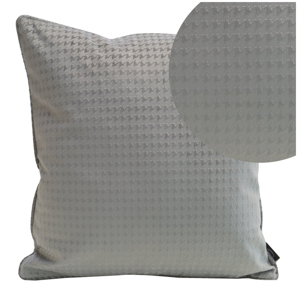 Poszewka 40 x 40 Dekoracyjna Velvet AMELIA Sreb