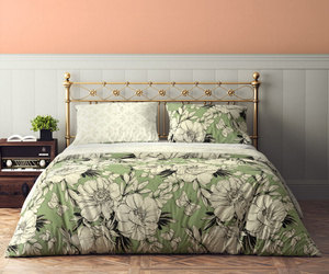 Bedding 160 x 200 3pc Cotton Flovery 002