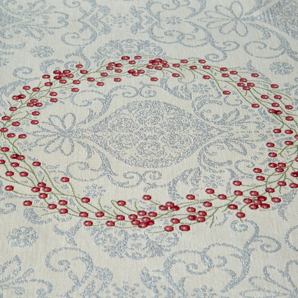 Runner 40 x 100 Decorative Tapestry 1198 Silver