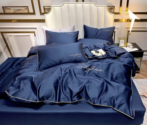 Bedding set 160 x 200 4pcs with Areta 03 embroidery