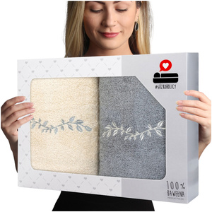 Set of Towels 2pcs. 50x100 Luba 08