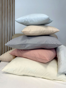 Cotton pillowcase 50 x 80 Uniform Ola Brown Pink