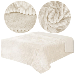 Narzuta Dwustronna Capri Beż 160x200