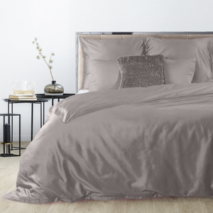 Bedding 220 x 200 3pc Satin Nova3 Ashen