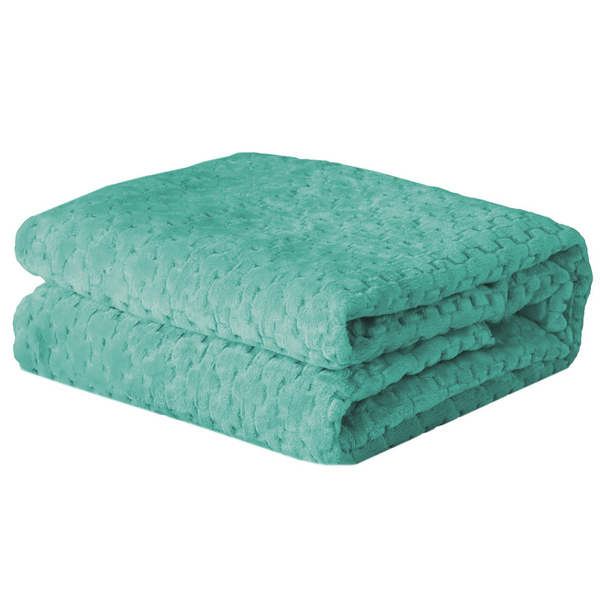 Koc 200 x 220 Mikrofibra Tłoczona Gediz 06