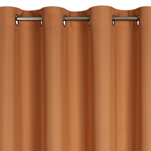 Zasłona 140 x 250 Dekoracyjna Przelotki Rita Rudy