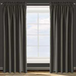 Curtain 135 x 270 Decorative Parisa Graphite