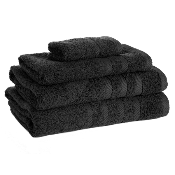 Ręcznik 100 x 150 Kąpielowy Frotte Milo 17 Czarny