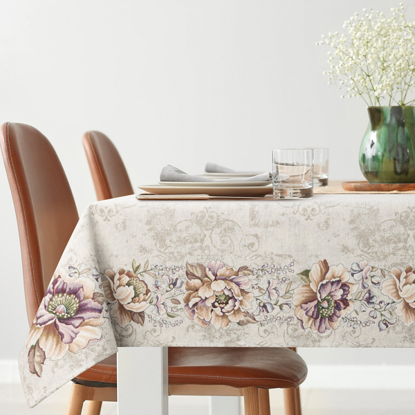140 x 180 Decorative Tapestry Tablecloth 1182 Fiol