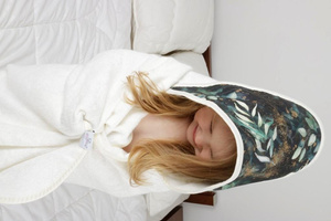 Towel 100 x 100 Hood Bamboo Bamboo Design 02